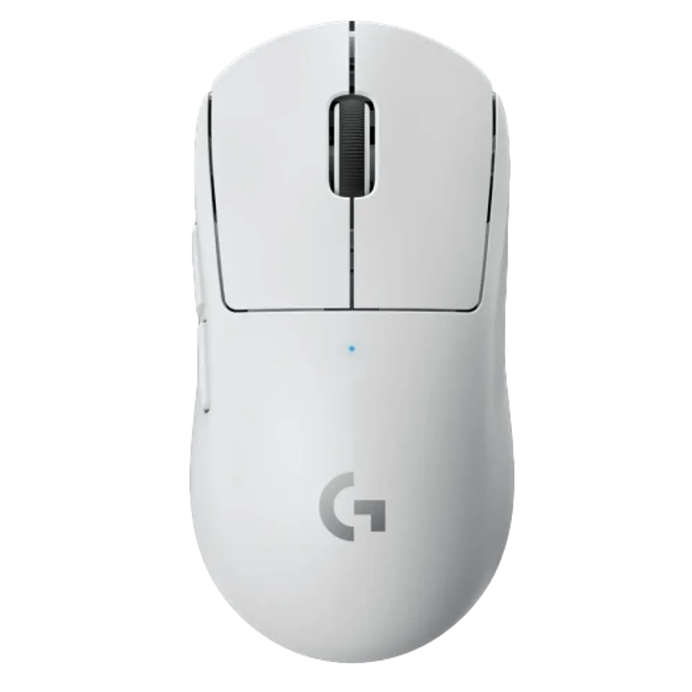 עכבר אלחוטי לבן LOG PRO X SUPERLIGH