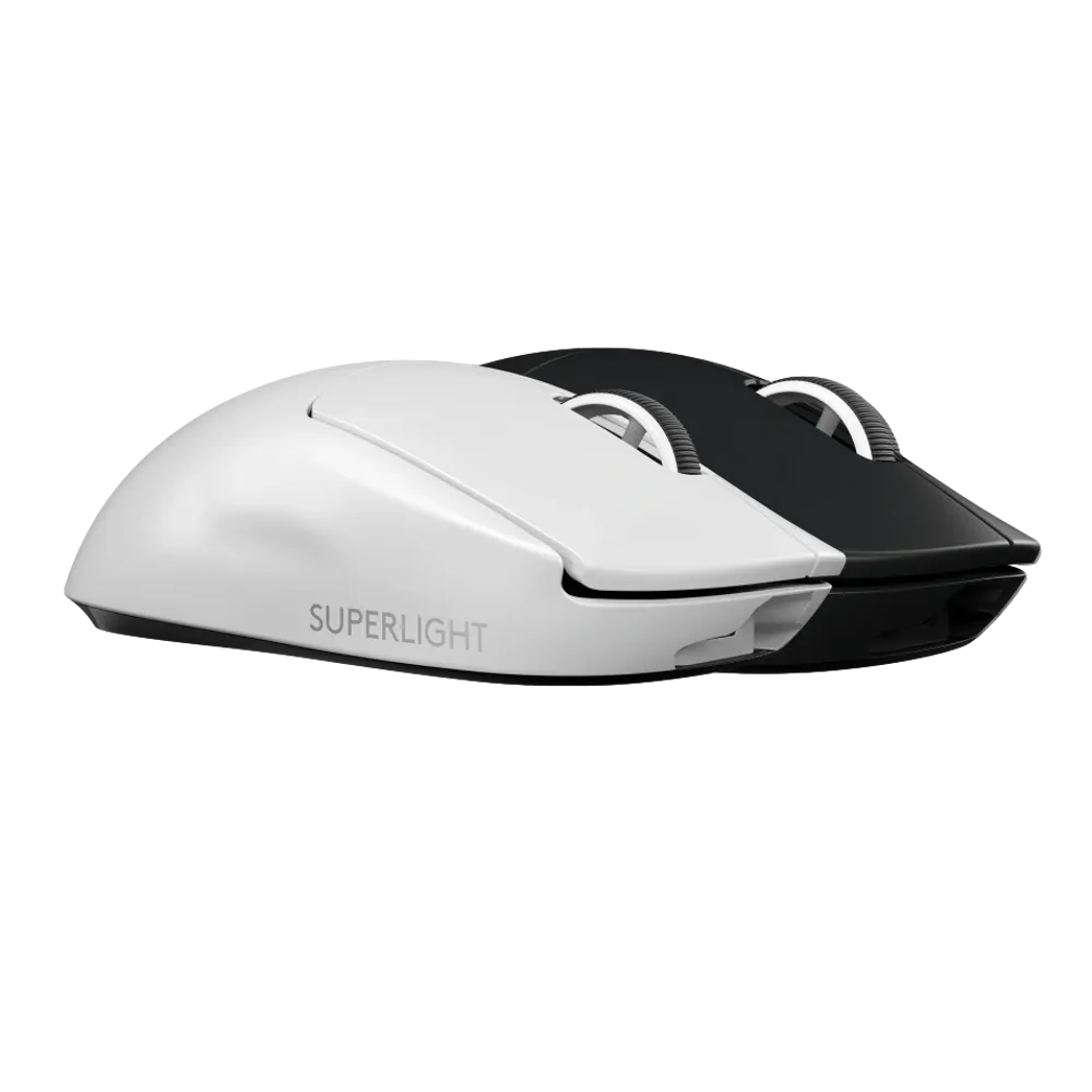עכבר אלחוטי לבן LOG PRO X SUPERLIGH