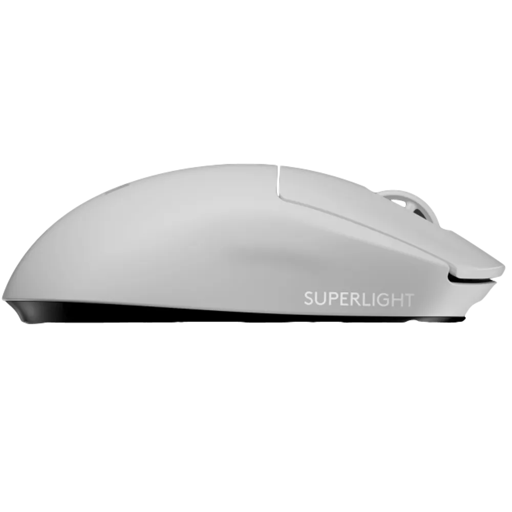 עכבר אלחוטי לבן LOG PRO X SUPERLIGH