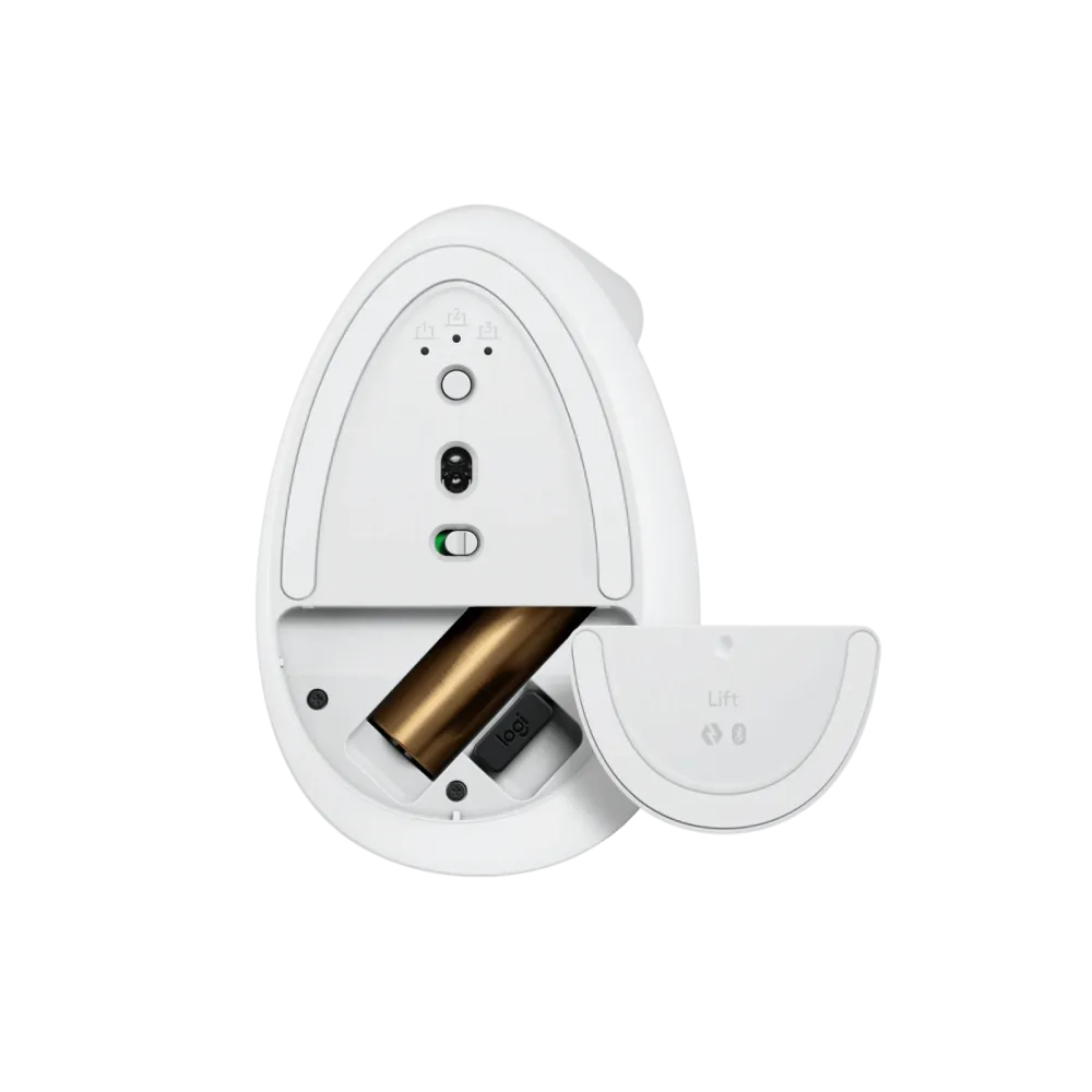 Lift Vertical Ergonomic Mouse -עכבר לבן אפור