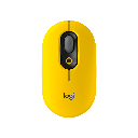 עכבר אלחוטי בצבע שחור צהוב LOGITECH POP 2.4GHZ/BT