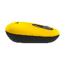 עכבר אלחוטי בצבע שחור צהוב LOGITECH POP 2.4GHZ/BT