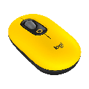 עכבר אלחוטי בצבע שחור צהוב LOGITECH POP 2.4GHZ/BT