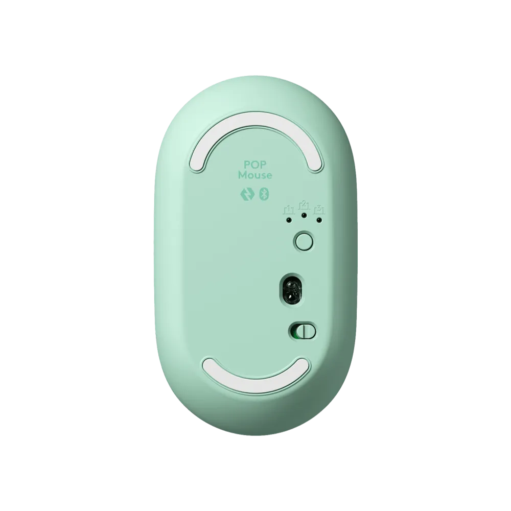 עכבר סגול,מנטה,צהוב LOGITECH POP 2.4GHZ/BT