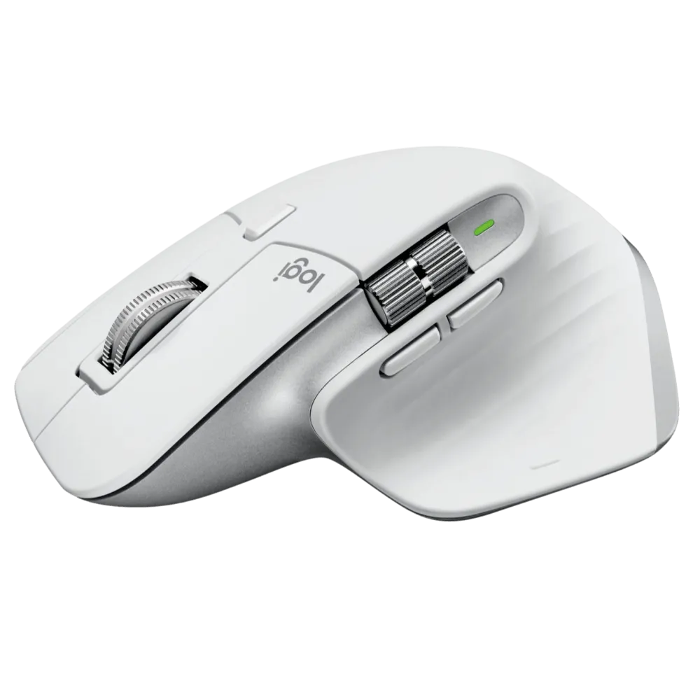 עכבר אלחוטי Logitech MX Master 3S - צבע אפור בהיר