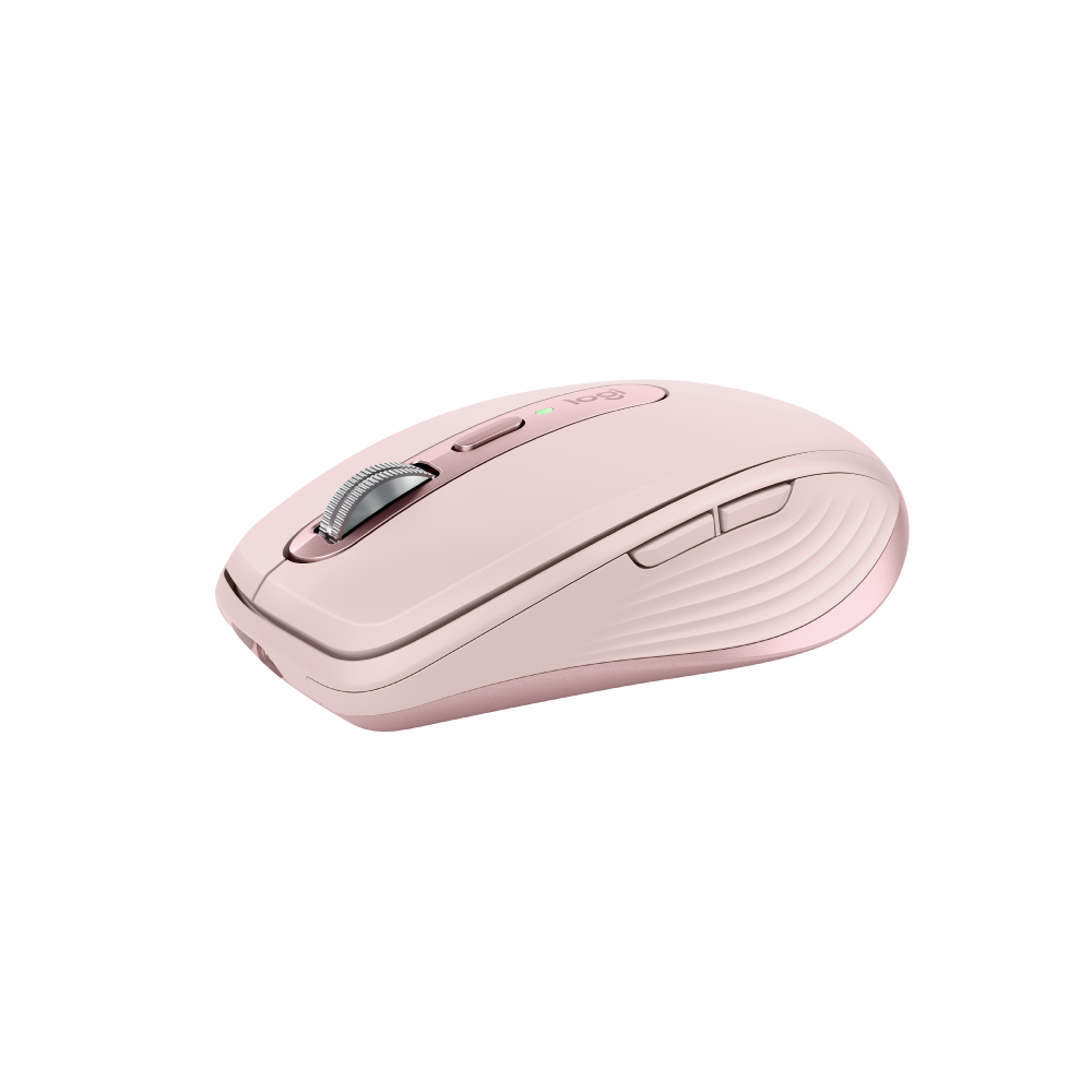 עכבר אלחוטי Logitech MX ANYWHERE 3S - צבע ורוד