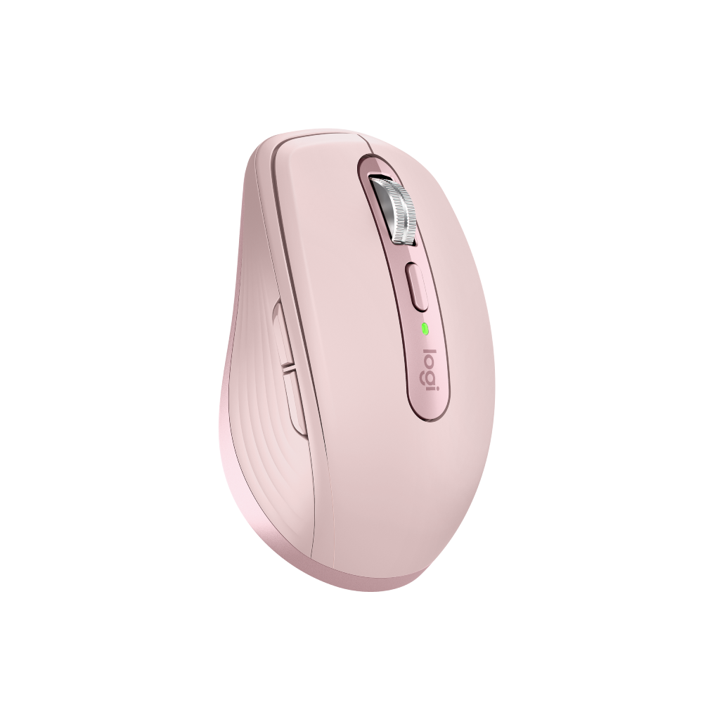 עכבר אלחוטי Logitech MX ANYWHERE 3S - צבע ורוד