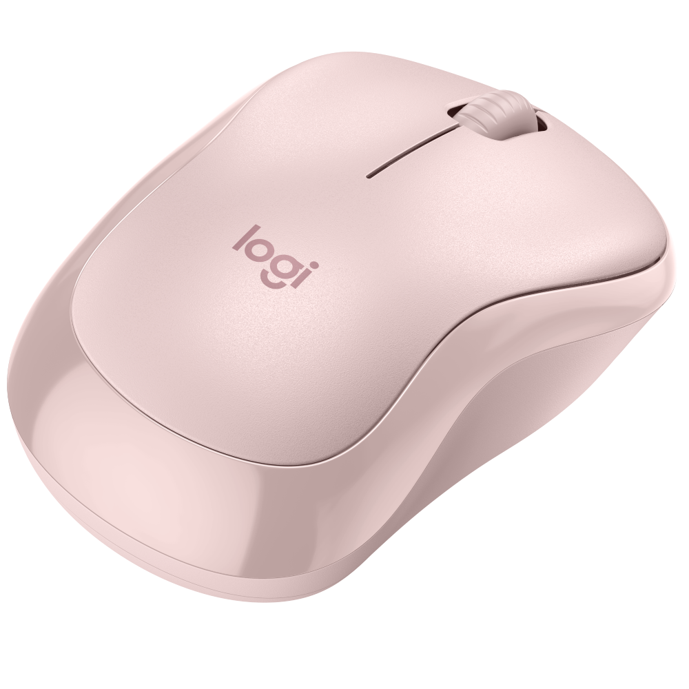 עכבר אלחוטי Logitech M240 Silent Bluetooth – צבע ורוד