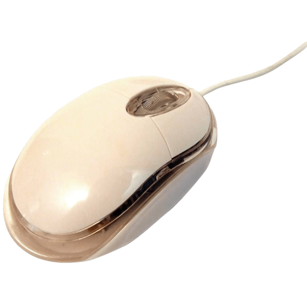 עכבר אופטי USB OM-290 בצבע לבן
