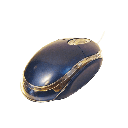 עכבר אופטי USB OM-290 בצבע כחול