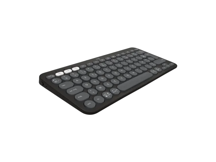 סט מקלדת ועכבר Logitech PEBBLE 2 COMBO K380S +M350S- צבע גרפיט
