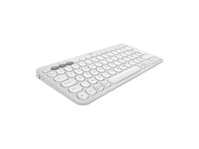 סט מקלדת ועכבר Logitech PEBBLE 2 COMBO K380S +M350S- צבע לבן