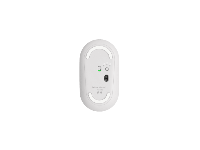 סט מקלדת ועכבר Logitech PEBBLE 2 COMBO K380S +M350S- צבע לבן