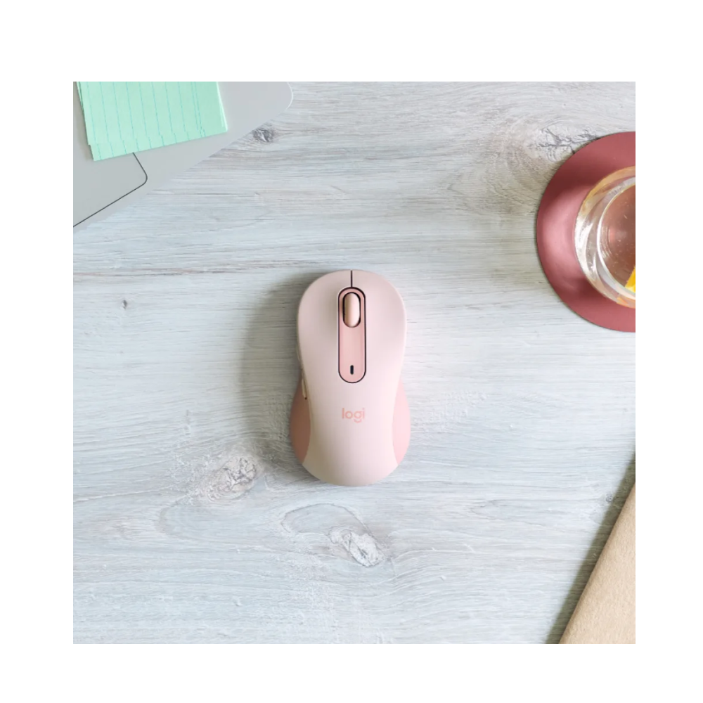 עכבר LOGITECH M650 LARGE 2.4/BT ורוד