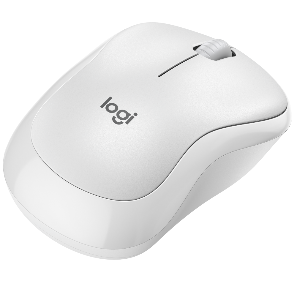 עכבר אלחוטי Logitech M240 Silent Bluetooth – צבע לבן