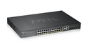 מתג מנוהל 28 פורטים +Zyxel GS1920-24HPv2 PoE