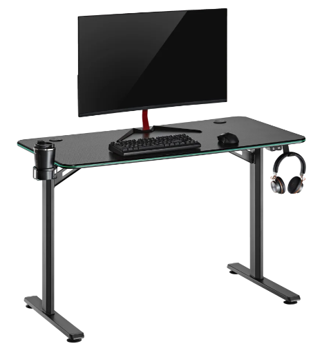 שולחן גיימינג מקצועי GMD08-1 RGB מבית LUMI