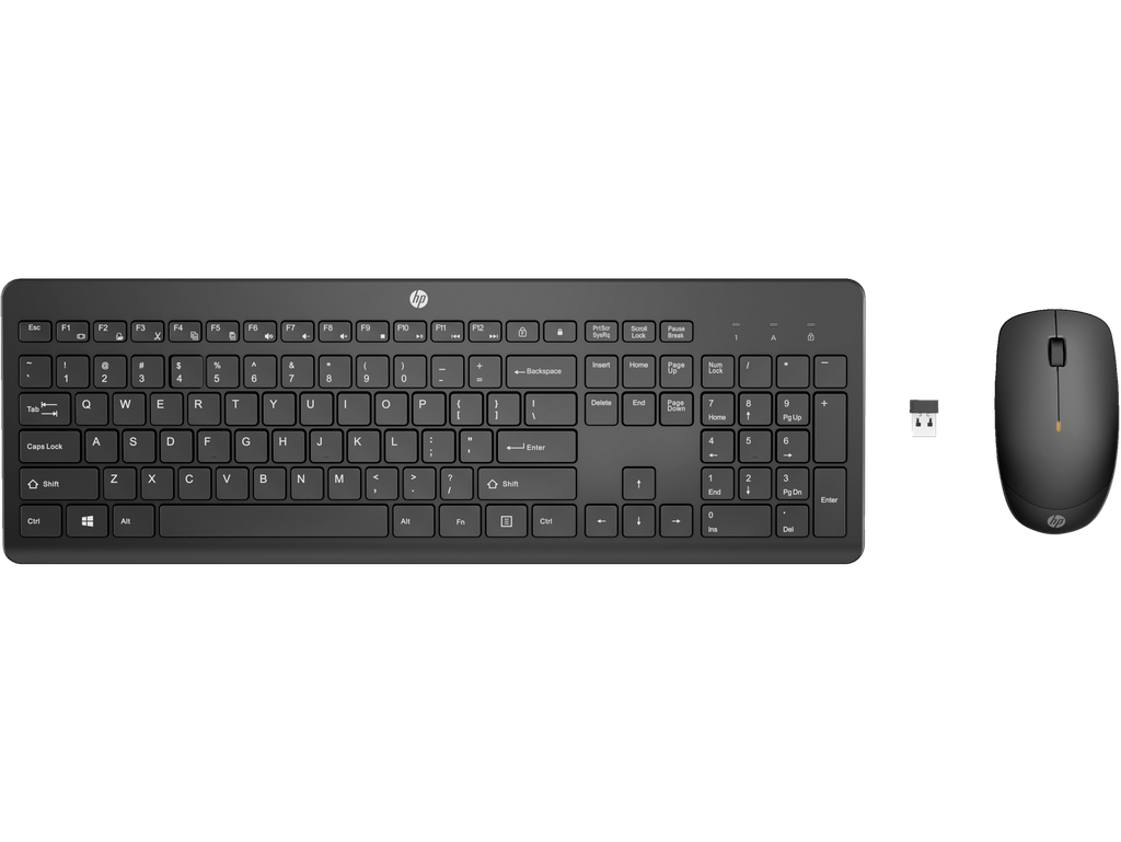 סט מקלדת ועכבר אלחוטי HP 235