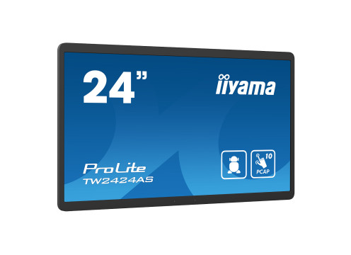  מסך מגע IIYAMA 24" PROLITE IPS FHD PCAP 12PT TOUCH ANDROID PANEL PC 