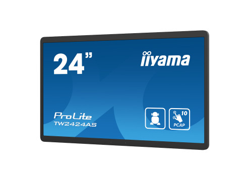  מסך מגע IIYAMA 24" PROLITE IPS FHD PCAP 12PT TOUCH ANDROID PANEL PC 