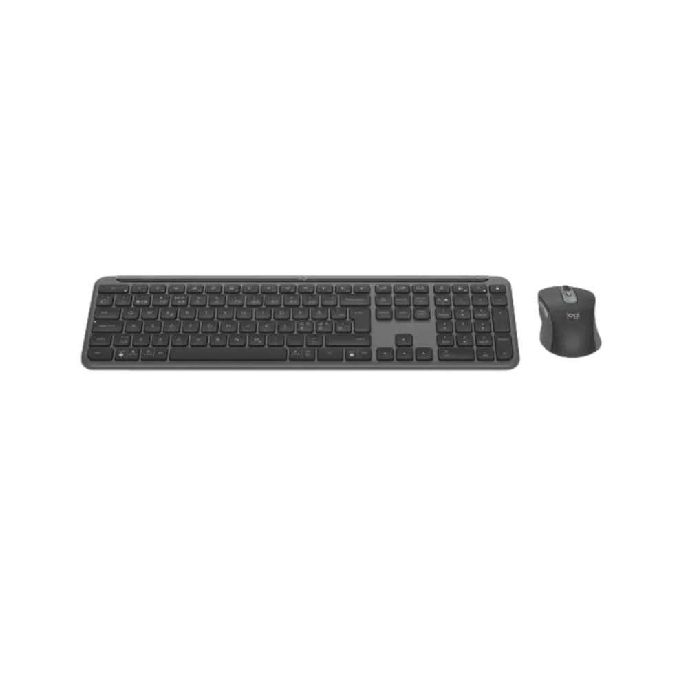  סט אלחוטי - Logitech MK950 SLIM מבית Logitech בצבע Graphite 