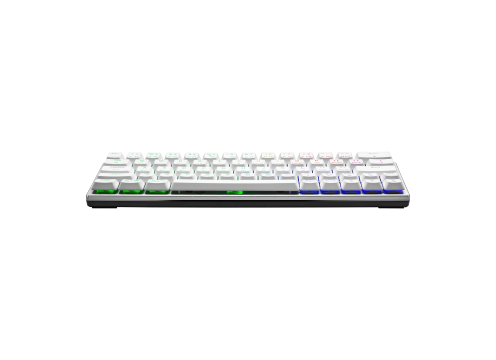  מקלדת למחשב גיימינג COOLERMASTER SK620 WHITE KEYBOARD - SWITH RED 
