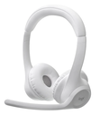  אוזניות אלחוטית ZONE 300 בצבע OFF-WHITE מבית LOGITECH 