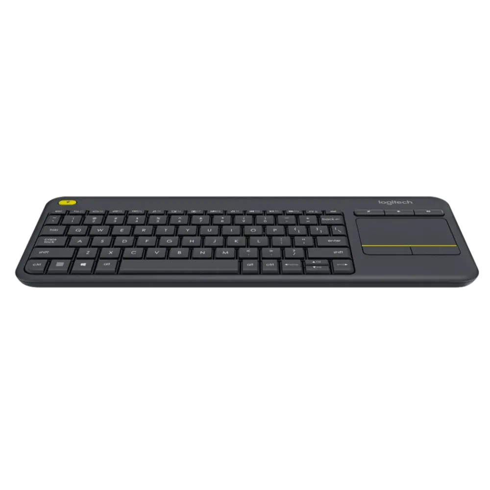  מקלדת אלחוטית Logitech Touch K400 Plus Retail בצבע שחור 