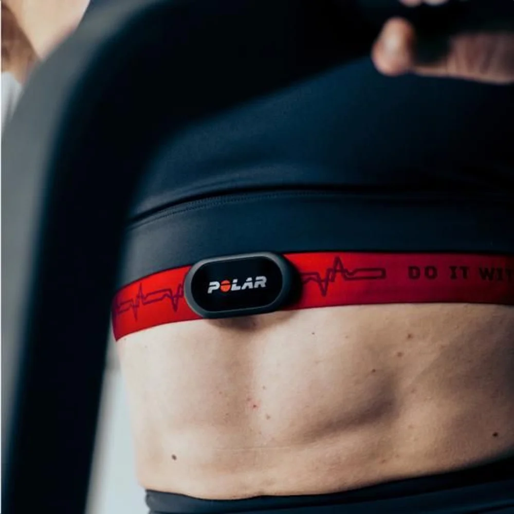  Polar H10 רצועת הדופק המתקדמת לחזה בצבע אדום 