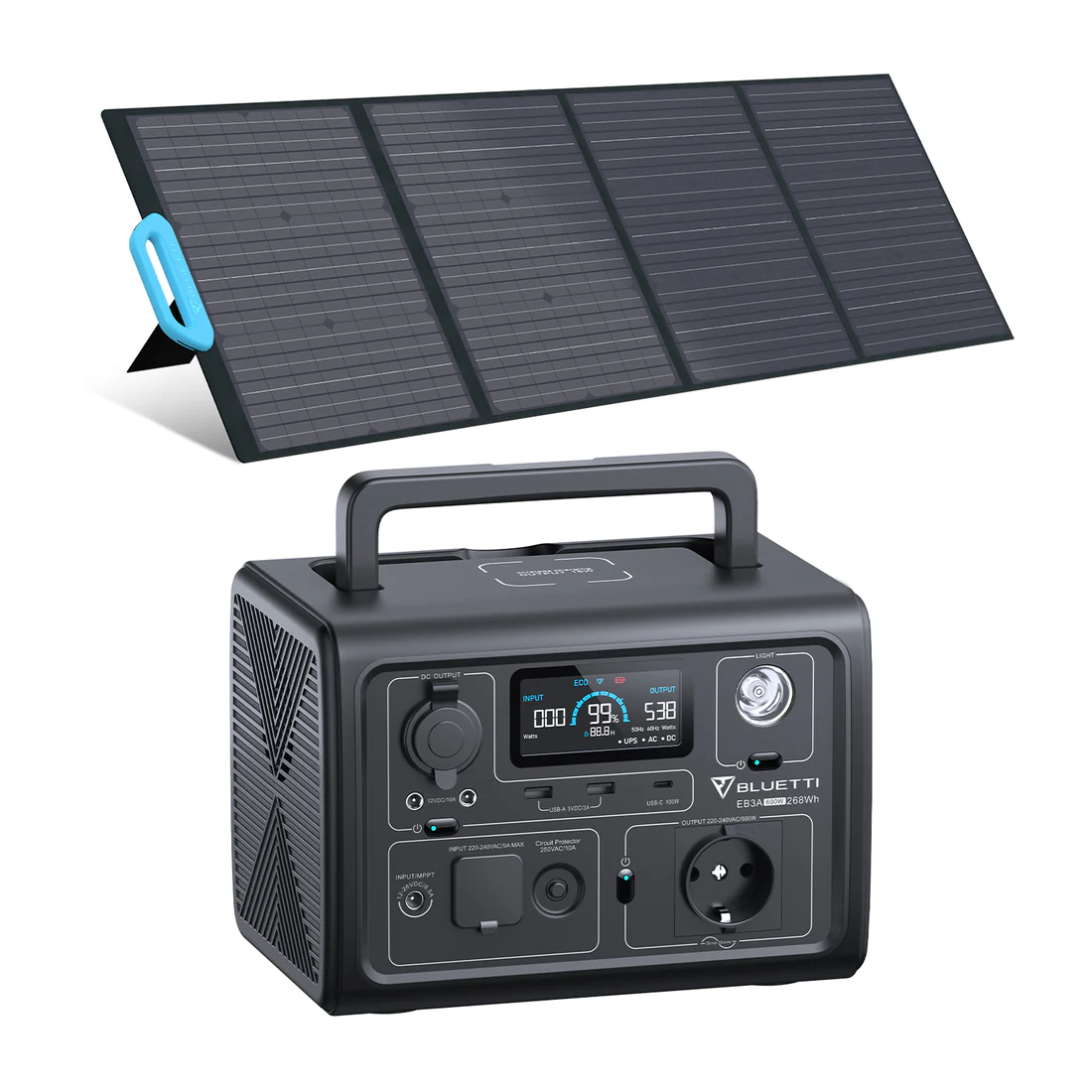  תחנת כוח ניידת BLUETTI EB3A | 600W 268Wh 