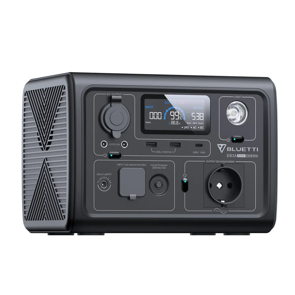  תחנת כוח ניידת BLUETTI EB3A | 600W 268Wh 