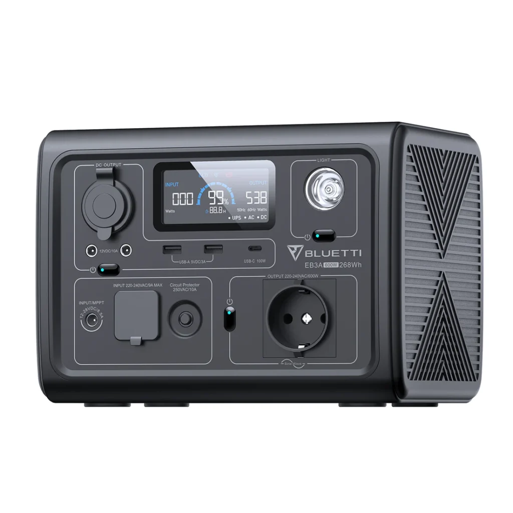  תחנת כוח ניידת BLUETTI EB3A | 600W 268Wh 