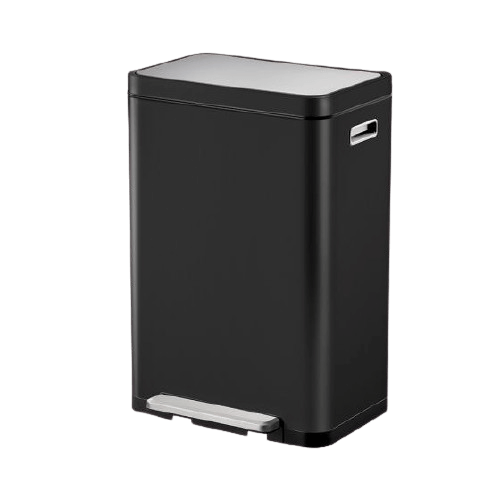  פח רגלית EKO X-CUBE 45L בצבע שחור 