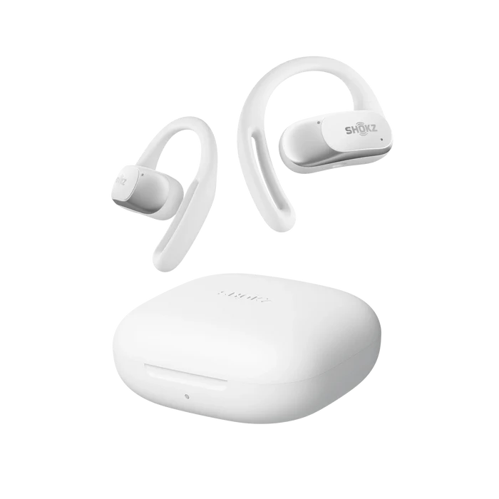  אוזניות OPENFIT AIR בצבע לבן מבית SHOKZ 