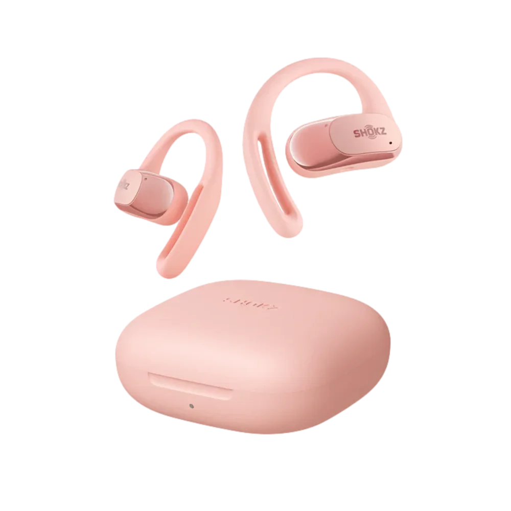  אוזניות OPENFIT AIR בצבע ורוד מבית SHOKZ 