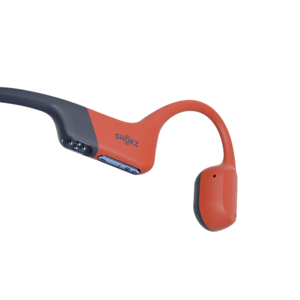  אוזניות OPENSWIM PRO בצבע אדום מבית SHOKZ 