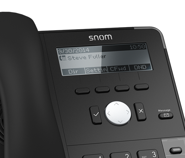  SIP D712 SNOM טלפון 