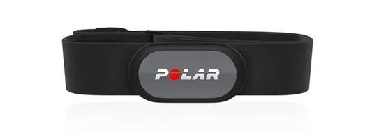  Polar H10 רצועת הדופק המתקדמת לחזה בצבע שחור עם כיתוב 