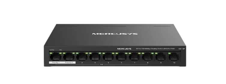 מתג 8 גיגה MIR MS108GP 8POE GIGA