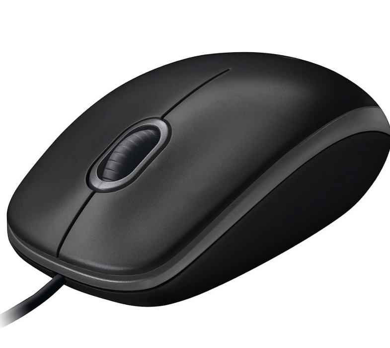 עכבר לוגיטק M100 CORDED MICE - BLACK