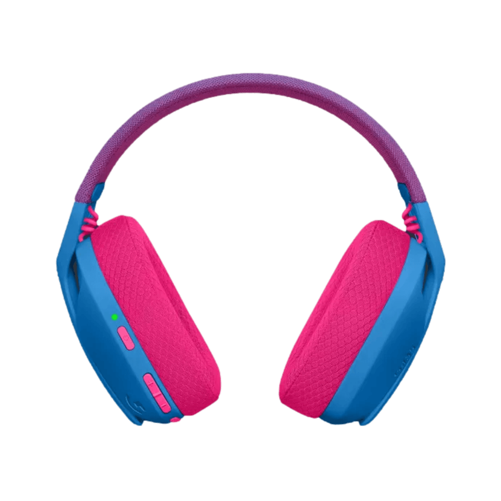  אוזניות אלחוטיות צבע כחול דגם Logitech G435 Wireless 