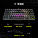  מקלדת מכנית CORSAIR K65 RGB MINI 