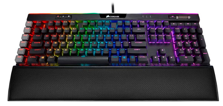 מקלדת גיימינג מכנית CORSAIR K95 PLATINUM XT - CHERRY® MX SPEED Silver