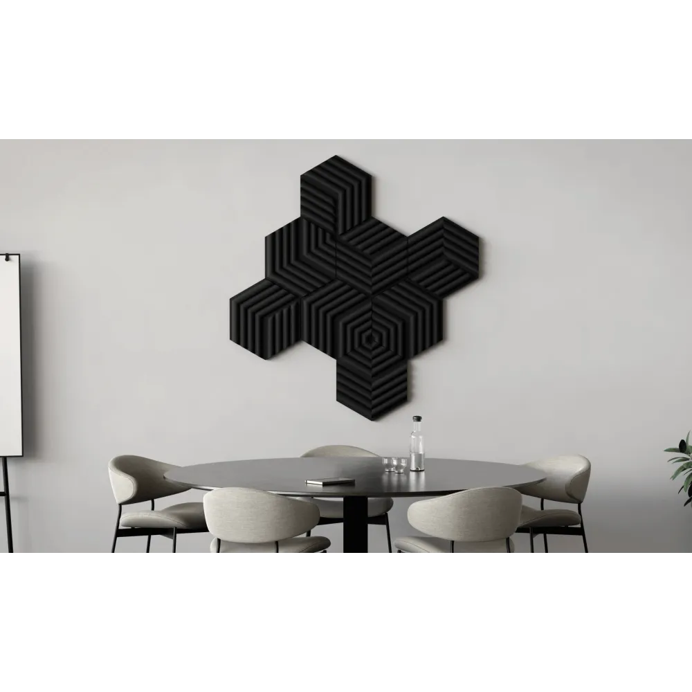  תוספת אקוסטיקה לחדר ELGATO WAVE PANELS - שחור 