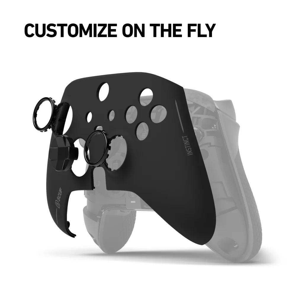  ערכת החלפה פלטה קדמית שחור SCUF INSTINCT FACEPLATE KIT 