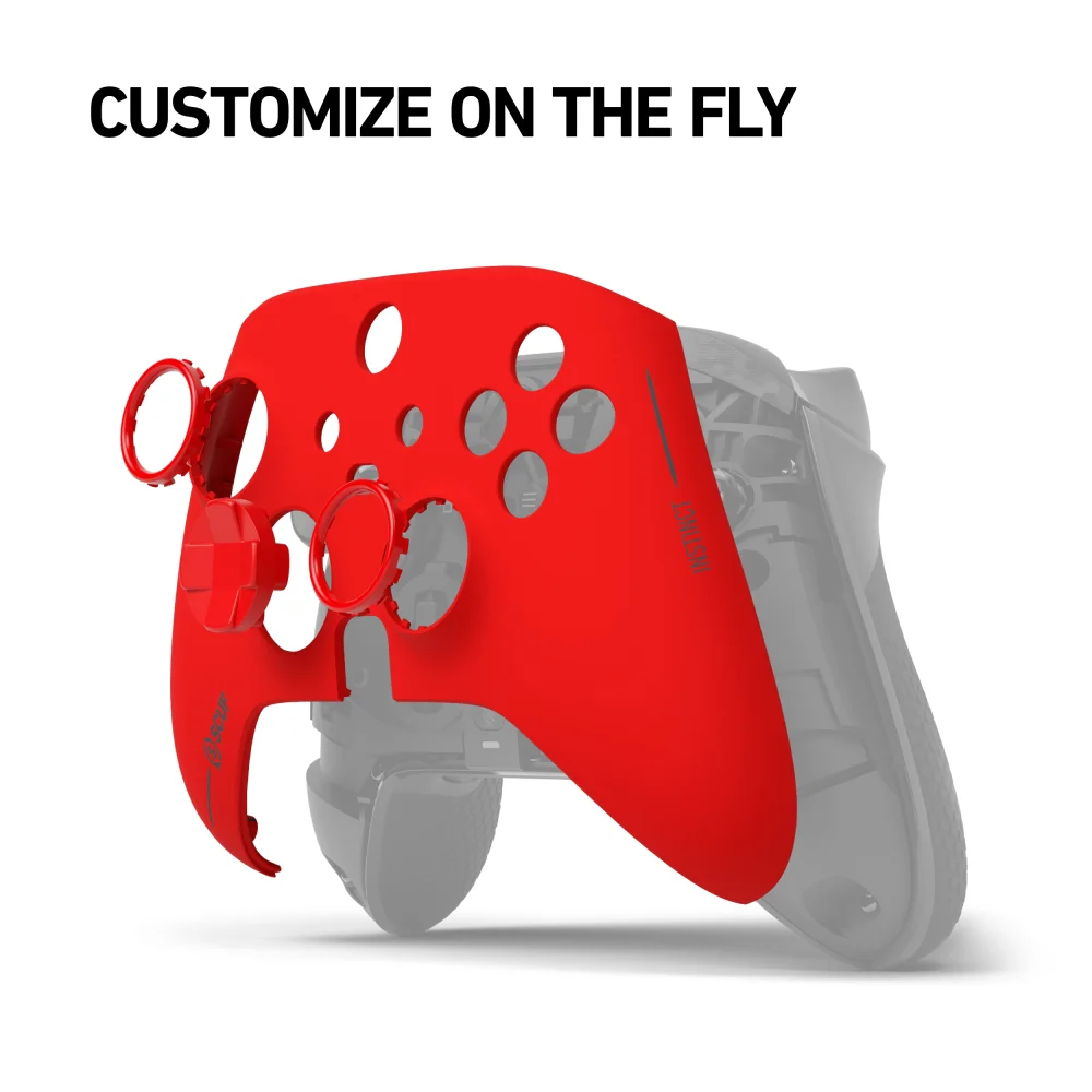  ערכת החלפה פלטה קדמית אדום SCUF INSTINCT FACEPLATE KIT 