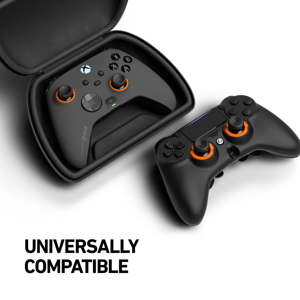  תיק קשיח לשלטים שחור SCUF Universal Case PS4 | PS5 | XBOX X|S 