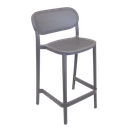  כסא בר דגם NUTA מבית GABER בצבע אפור בהיר 68CM 