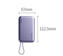  סוללת טעינה JP298-10000mAh MAGSAFE 20W בצבע סגול מבית JOWAY 