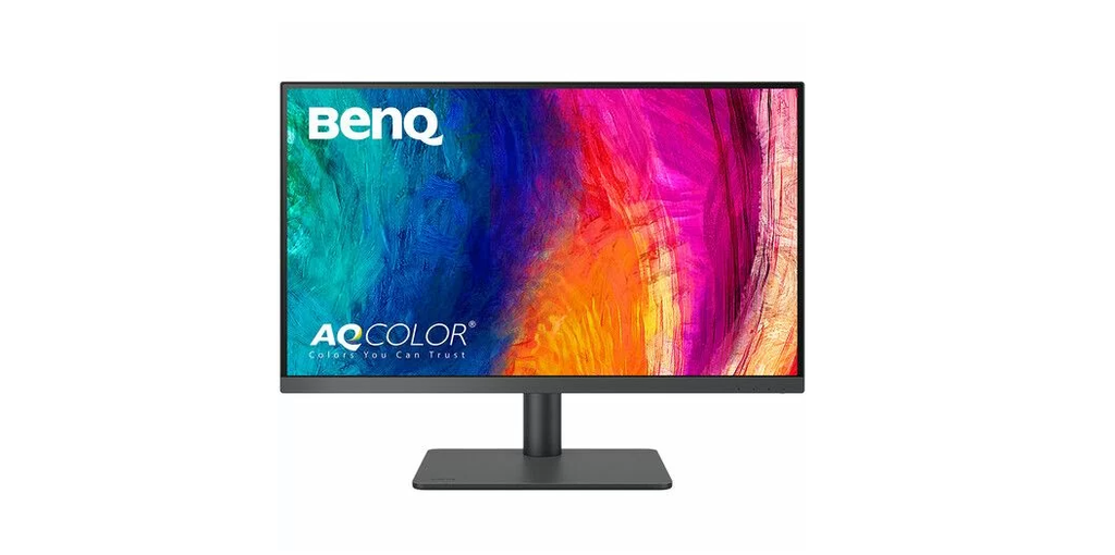 מסך מחשב מקצועי לעיצוב גרפי BenQ 27" 4K HDR10 USB-C Designer Monitor PD2705U
